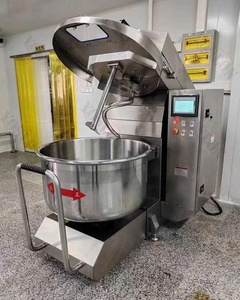 Mélangeur à spirale amovible pour pâte, capacité 100 kg de farine, pétrin de boulangerie 210 litres, machine programmable à double vitesse - Product Image 4