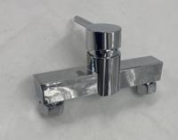 Mitigeur de douche classique en acier inoxydable chaud/froid pour salle de bain