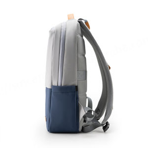 Vente en gros d'usine Sac d'école unisexe de luxe en polyester PU imperméable avec LOGO personnalisé Sac à dos pour ordinateur portable de voyage loisirs pour adolescents - Product Image 3