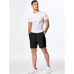 Pantalones cortos deportivos FOXA para hombre, de 7 pulgadas, con cordón, de secado rápido, con bolsillos con cremallera para entrenamiento en el gimnasio - Product Image 6
