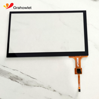 Nouvel écran LCD capacitif PCAP Grahowlet de 7 pouces à 10 points avec interface USB/IIC ; en stock, pour la maison intelligente industrielle et les entreprises