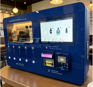 <span class=keywords><strong>Distributeur</strong></span> automatique de parfum en métal à capacité personnalisable, fonction SDK, écran tactile et Wi-Fi, paiement multiple - Product Image 3