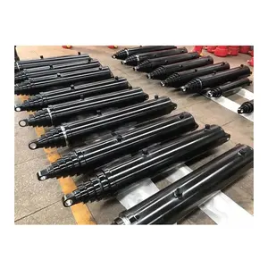 Hydraulic Cylinders Multistage hydraulic telescopic cylinder for tipper truck, dump truck trailer MADE IN CHINA