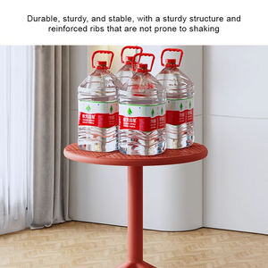 <span class=keywords><strong>Table</strong></span> basse en polypropylène simple, surface propre et lisse, structure solide, supporte les objets sans vaciller, matériau écologique - Product Image 4