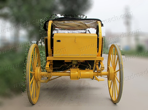El Príncipe carruaje clásico caballo real transporte/estilo moderno carruaje real/diseño personalizado a caballo {ZD-RC17} - Product Image 5