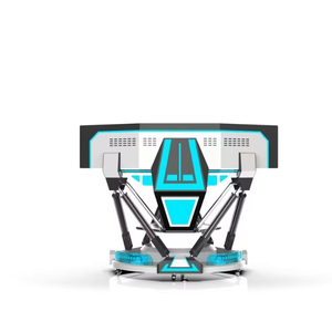 Nhà máy trực tiếp Chất lượng cao 3 màn hình sáu trục xe VR đua mô phỏng thực tế ảo Somatosensory lái xe đua trò chơi máy - Product Image 4