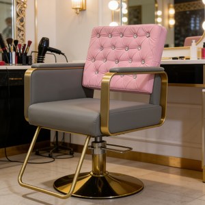 Nuovo Arrivo 2026 - Set di Mobili Durevoli in Metallo per Saloni di <span class=keywords><strong>Parrucchieri</strong></span> e Barbieri, Ideale per <span class=keywords><strong>Parrucchieri</strong></span> e Centri Estetici - Product Image 3