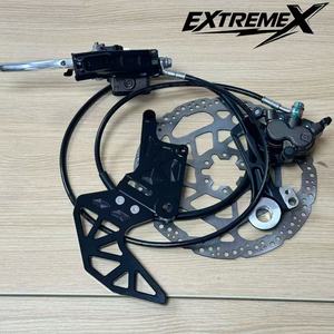 Ensemble d'étrier <span class=keywords><strong>de</strong></span> <span class=keywords><strong>frein</strong></span> arrière pour vélo électrique <span class=keywords><strong>de</strong></span> motocross SURRON Lightbee Ultrabee à double piston noir - Remplacement pour Quadzilla - Product Image 3