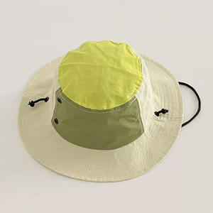 Chapeau de pêche d'été imperméable de haute qualité personnalisé OEM Chapeaux Boonie à large bord avec logo brodé - Product Image 4