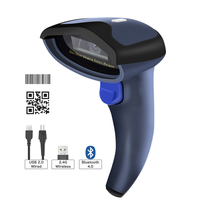 Netum Radll Alta Resolución WIFI inalámbrico 1D 2D escáner de código de barras sistema POS supermercado inventario USB COM 200 escaneos/segundo stock