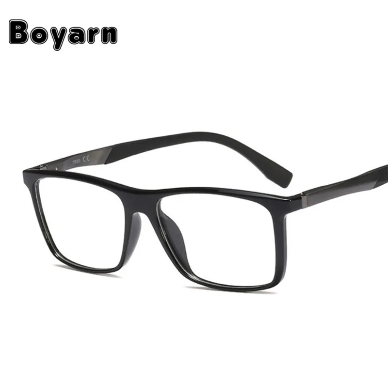 Chất Lượng Cao TR90 Nhựa Titanium Kính Khung Vuông Người Đàn Ông Kính Quang Học Phụ Nữ Monturas De Lentes Mujer Bán Buôn