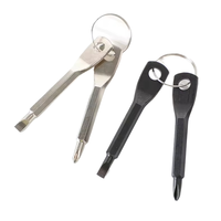 Nouveau tournevis multifonction portable d'extérieur 2026 avec porte-clés et outil de réparation de poche