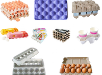 Mesin Cetak Baki Telur Kecil 1*4 dengan Kontrol PLC, Pompa & Motor, Kapasitas 1500 Pcs/Jam, Pencetakan Pulp Kertas Limbah dengan Sistem Pengeringan Alami