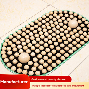 Matras pijat kaki akupresur, bantalan refleksi batu besar untuk stimulasi Meridian, pemulihan joging Ultra - Product Image 2