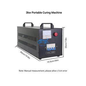 ماكينة طباعة بالأشعة فوق البنفسجية, ماكينة طباعة 3000 وات محمولة باليد لعلاج طلاء الأرضيات - Product Image 4