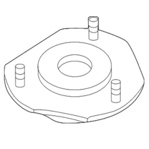 Amortiguador Trasero Izquierdo y Derecho para Automóviles, Soporte de Amortiguador 1689147 1526778 D651-34-380 para Mazda - Product Image 3