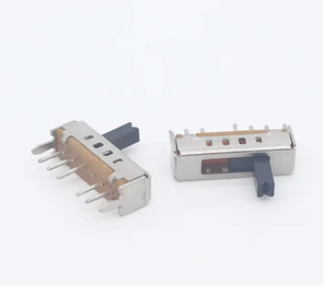 שורה כפולה חמש פינים אנכית togle מתג שקופית עם סוגר לטבול מסוג 12v 50ma עמיד pcb הר - Product Image 3