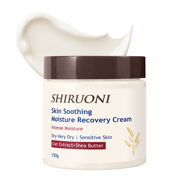 Wholesale Customizable Soothing Moisturizer for Dry Skin Relief Skin Barrier Repair Oatmeal Body Cream
