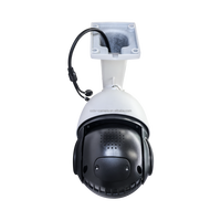 Ensemble de surveillance CCTV filaire longue portée 4K 8MP pour extérieur, caméra IP de sécurité PTZ