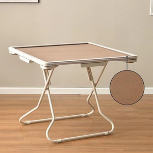 <span class=keywords><strong>Table</strong></span> de Mahjong pliable et portable avec porte-gobelets, <span class=keywords><strong>table</strong></span> de jeu compacte et légère pour Mahjong, <span class=keywords><strong>poker</strong></span>, intérieur, extérieur, voyage - Product Image 5
