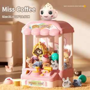 Machine à griffes pour enfants, mini borne d'arcade avec attrape-poupées Shanhaijing, machine de préhension électrique avec musique, alimentée par USB - Product Image 6
