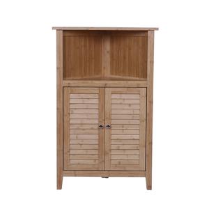 ארון פינתי חדש עם שתי דלתות ומדפים לחדר אמבטיה, מטבח וסלון - Product Image 5