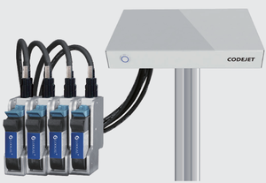 เครื่องพิมพ์อิงค์เจ็ทระดับมืออาชีพ รุ่น CJ - 150-600 <span class=keywords><strong>DPI</strong></span>, เชื่อมต่อ PC/PLC, พิมพ์บาร์โค้ด/โลโก้แบบปรับเปลี่ยนได้ สำหรับ<span class=keywords><strong>สาย</strong></span>การผลิตอัตโนมัติ - Product Image 2