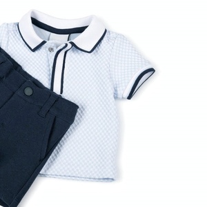 Abbigliamento estivo casual per neonati maschi da <span class=keywords><strong>1</strong></span> a 3 anni, maglietta a maniche corte, abbigliamento sportivo, pantaloncini per bambini, set due pezzi, completi estivi per bambini. - Product Image 4