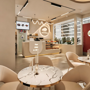 Diseño Interior Moderno, Ecológico, Reciclable y Duradero para Cafeterías y Panaderías |   Mobiliario Personalizado para Cafeterías, Solución Integral para la Instalación de Cafeterías y Panaderías - Product Image 4