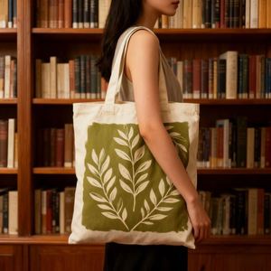 Sac fourre-tout en toile imprimé avec motif personnalisé, sac cadeau en toile pour les événements festifs, les événements d'entreprise, sacs de shopping durables en tissu toile - Product Image 3