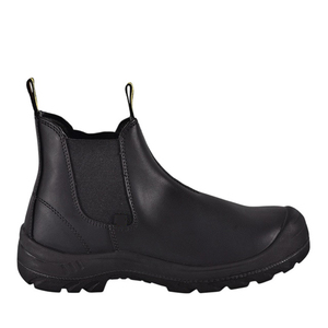 Bottes de sécurité en cuir marron DSF53, résistantes à l'huile, chaussures de travail décontractées, chaussures de sécurité pour les travailleurs de la construction, de l'industrie pétrolière et des usines. - Product Image 4