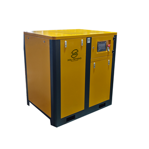 Compresor de aire industrial 20HP 15kw 380V 8bar lubricado con inversor imanes permanentes Motor Core componente compresor de tornillo - Product Image 2