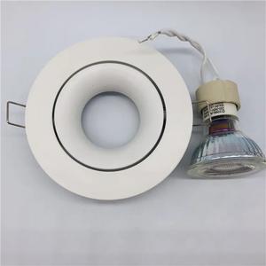 Module MR16 Anneau de visage <span class=keywords><strong>GU10</strong></span> <span class=keywords><strong>Support</strong></span> de tasse de lampe Abat-jour Kit de projecteur Boîtier de cadre de lumière - Product Image 3