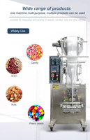 Machine d'emballage automatique électrique de remplissage et de scellage par pesage pour graines de volaille et graines de tournesol, pour sacs en plastique