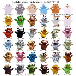 37 Marionetas <span class=keywords><strong>de</strong></span> Mano <span class=keywords><strong>de</strong></span> Peluche con Personajes del Zodiaco Animal, Rellenas <span class=keywords><strong>de</strong></span> Algodón PP, Venta al por Mayor - Product Image 2