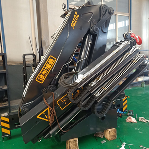 Grue à flèche hydraulique FUMAN de 10 tonnes montée sur camion pour la manutention industrielle - Product Image 4