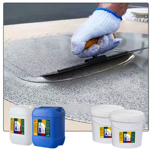 Sable coloré époxy auto-nivelant pour <span class=keywords><strong>garage</strong></span>, ciment, allée, résine époxy avec 8 couleurs de sable coloré époxy, <span class=keywords><strong>peinture</strong></span> pour <span class=keywords><strong>sol</strong></span> - Product Image 2