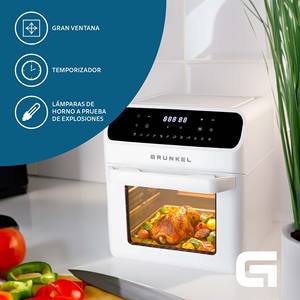 Forno Friggitrice ad Aria Grunkel 12L 1500W con Controllo Digitale, Elettrodomestico Multifunzione - Product Image 2