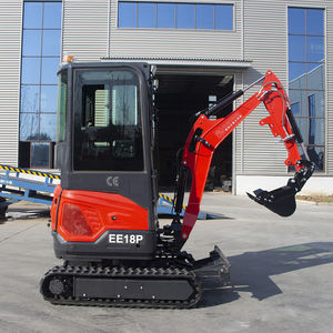 Мини-экскаватор EE18P 1,8 тонны с гидравлическим приводом, закрытой кабиной, пилотным управлением, одобренный CE и EPA, для строительства и сельского хозяйства - Product Image 4