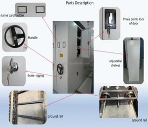 Filing Keep Books Lockable Ark Pop up Display Manual <strong>Mobile</strong> School Library Movable Shelf <strong>System</strong> Moving Mass Steel Dense Shelves - Product Image 4