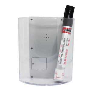 Promotion cadeaux bureau papeterie multifonction bureau stylo porte-crayon LCD réveil électronique calendrier perpétuel porte-stylo - Product Image 5