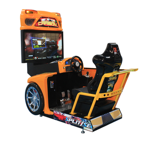 Máquina de Juego de Carreras de Autos con Sensor de Movimiento Dinámico, Operada con Monedas, de Acero - Product Image 3