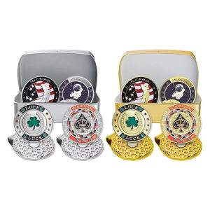Marqueur de balle de golf magnétique personnalisé avec logo OEM, clip pour chapeau - Product Image 1