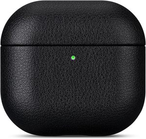 Étui Personnalisé en Cuir PU pour <span class=keywords><strong>Airpods</strong></span> 4, Housse de Protection en Cuir de Vachette Pleine Fleur pour <span class=keywords><strong>Airpods</strong></span> Pro <span class=keywords><strong>2</strong></span> - Product Image 1