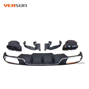Diffusore posteriore W213 di alta qualità facelift sport back per <span class=keywords><strong>Mercedes</strong></span>-Benz classe E berlina normale <span class=keywords><strong>2016</strong></span> 2017 2018 2019 - Product Image 2