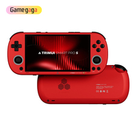 Console de jeu portable Gamegaga Trimui Smart Pro S - Écran IPS de 4,96 pouces, rétro avec jeux classiques