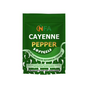 Cápsulas de Pimienta de Cayena de Marca Privada, Favorecen la Salud Inmunológica, Apoyan el Metabolismo, Favorecen la Digestión, Contiene Extracto de Boswellia - Product Image 1