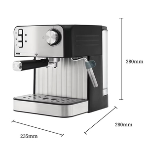 เครื่องชงกาแฟเอสเปรสโซ่ทำจากอลูมิเนียมระบบไฟฟ้ากึ่งอัตโนมัติสำหรับใช้ในบ้านโรงแรมกลางแจ้ง - Product Image 2