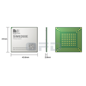 Module <span class=keywords><strong>SIM8260E</strong></span> 5G PCIE 3.0 USB3.1 3GPP version 16 GNSS VoLTE multibande NR LTE-FDD LTE-TDD Module Sub-6G HSPA + 5G <span class=keywords><strong>SIM8260E</strong></span> - Product Image 1