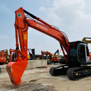 รถขุดตีนตะขาบฮิตาชิ ZX200 มือสองสภาพดี 90% ขนาด 20 ตัน เครื่องยนต์ดีเซล Isuzu AI-4HK1X รุ่นปี 2020 กำลัง 110 กิโลวัตต์ พร้อมวิดีโอ - Product Image 2